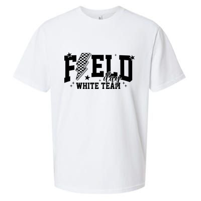 Field Day White Color Team Field Trip Sueded Cloud Jersey T-Shirt