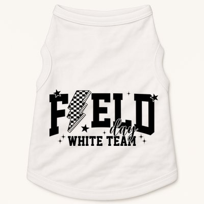 Field Day White Color Team Field Trip Doggie Tank