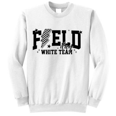 Field Day White Color Team Field Trip Sweatshirt