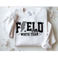 Field Day White Color Team Field Trip Sweatshirt