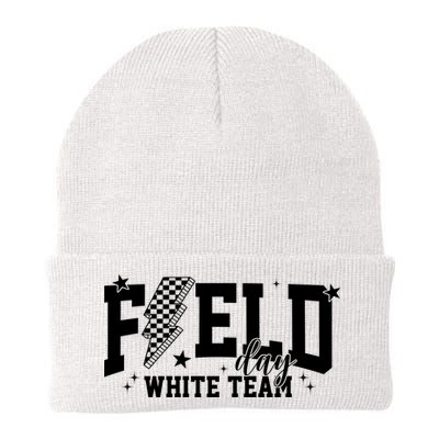 Field Day White Color Team Field Trip Beanie