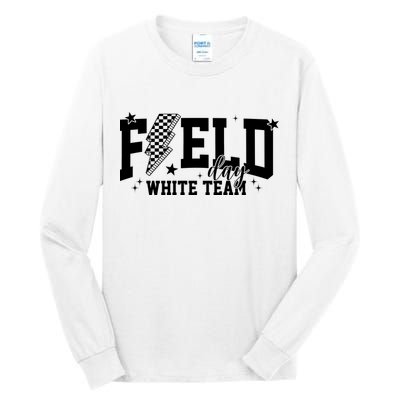 Field Day White Color Team Field Trip Tall Long Sleeve T-Shirt