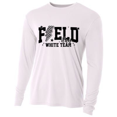 Field Day White Color Team Field Trip Cooling Performance Long Sleeve Crew