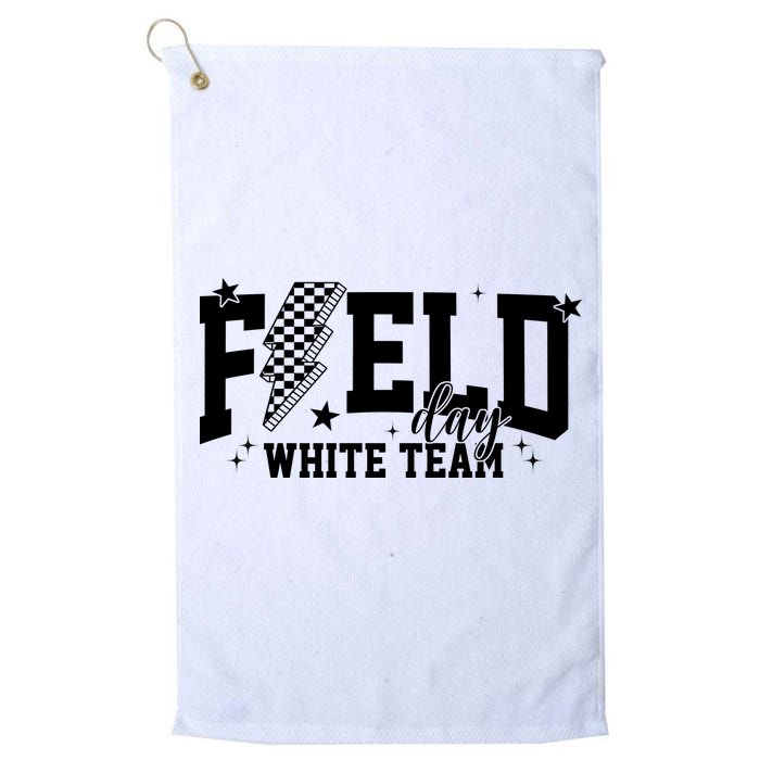 Field Day White Color Team Field Trip Golf Towel