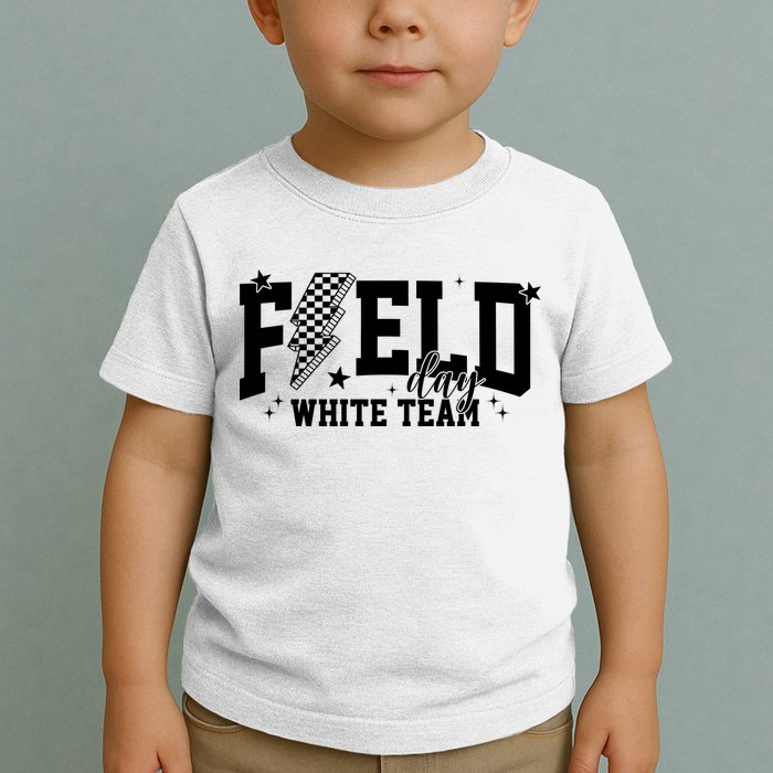 Field Day White Color Team Field Trip Toddler T-Shirt