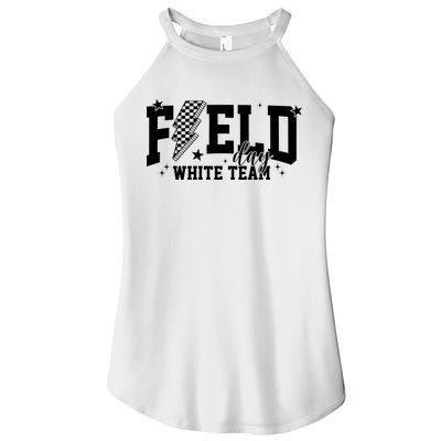 Field Day White Color Team Field Trip Women's Perfect Tri Rocker Tank