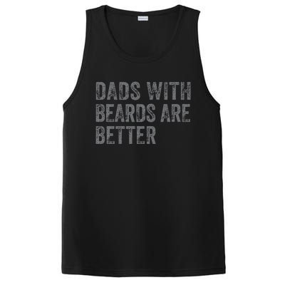 Funny Dads With Beards Are Better Fathers Valentines Day PosiCharge Competitor Tank