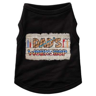 Funny Dad's Workshop Dad Tools Father's Day Doggie Tank