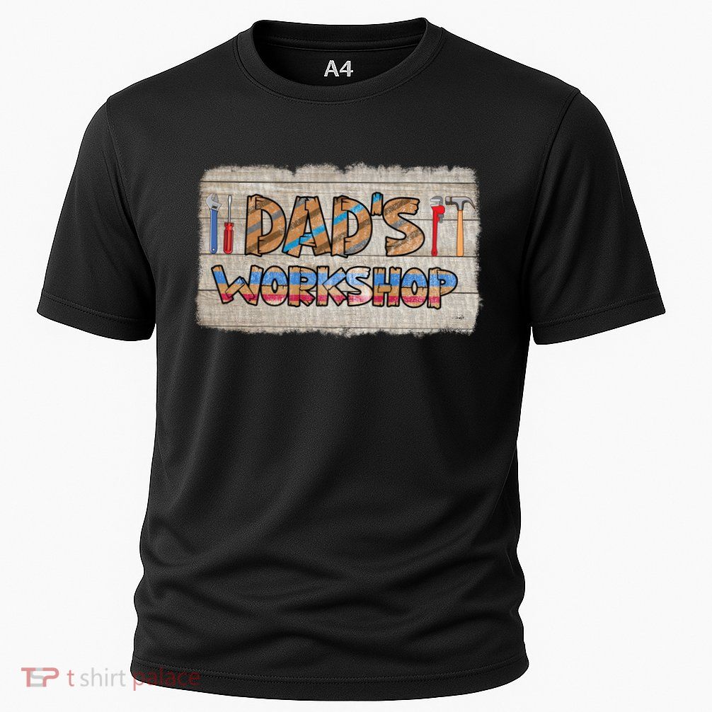 Funny Dad's Workshop Dad Tools Father's Day Performance Shirt