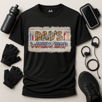 Funny Dad's Workshop Dad Tools Father's Day Performance Shirt