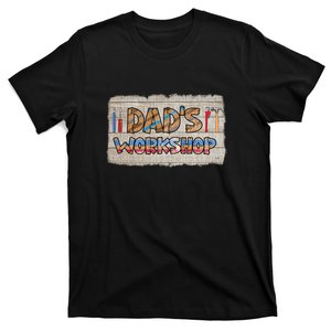 Funny Dad's Workshop Dad Tools Father's Day T-Shirt