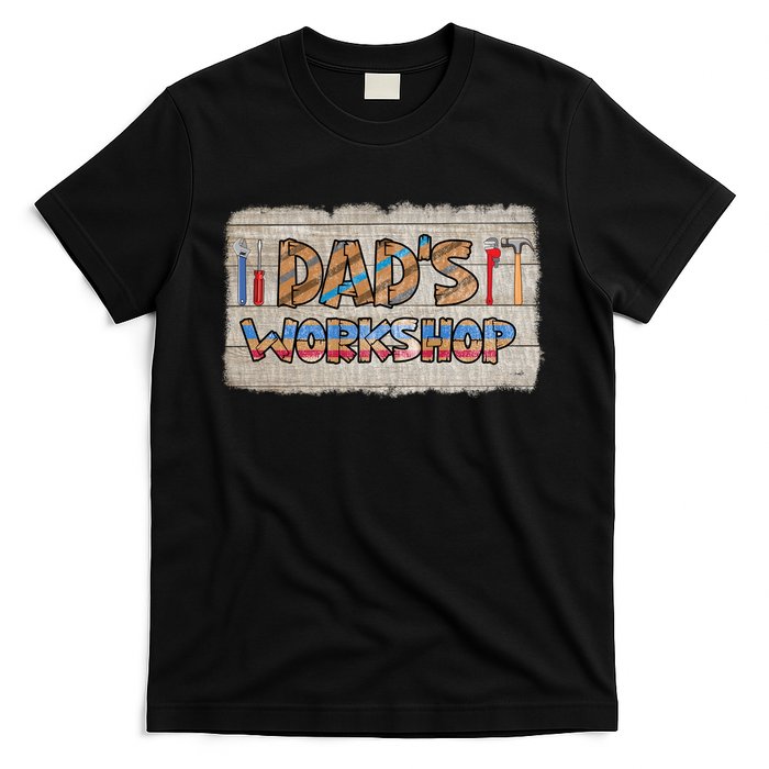 Funny Dad's Workshop Dad Tools Father's Day T-Shirt
