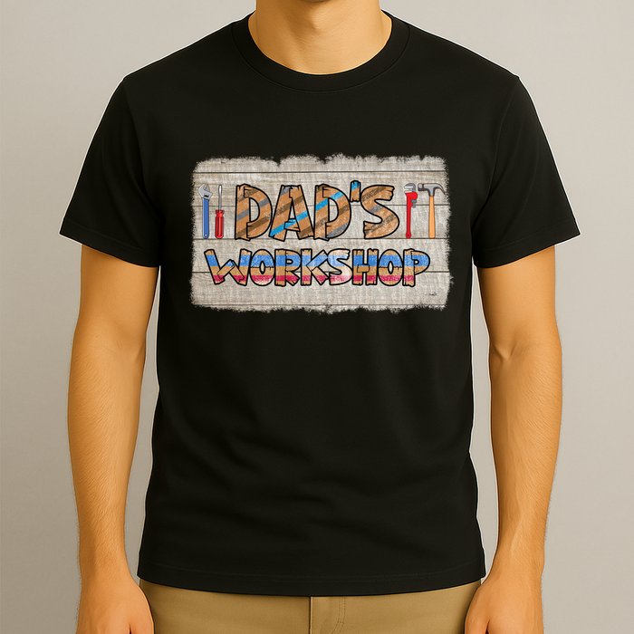 Funny Dad's Workshop Dad Tools Father's Day T-Shirt