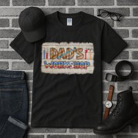 Funny Dad's Workshop Dad Tools Father's Day Tall T-Shirt