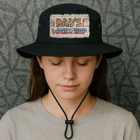 Funny Dad's Workshop Dad Tools Father's Day Bucket Hat