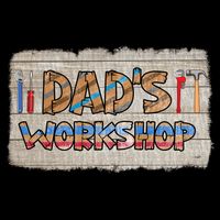 Funny Dad's Workshop Dad Tools Father's Day Drawstring Bag