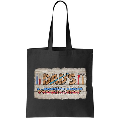 Funny Dad's Workshop Dad Tools Father's Day Bag