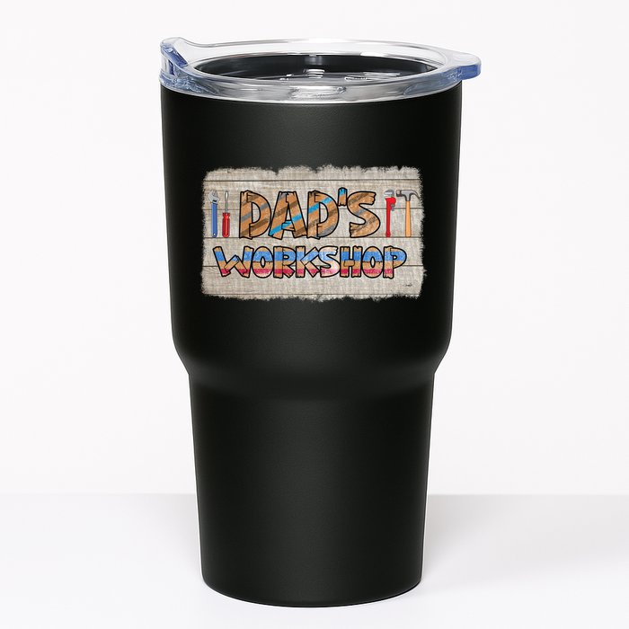 Funny Dad's Workshop Dad Tools Father's Day Tumbler