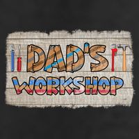 Funny Dad's Workshop Dad Tools Father's Day 25L Jumbo Tote