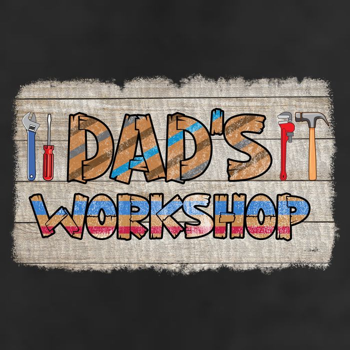 Funny Dad's Workshop Dad Tools Father's Day 25L Jumbo Tote