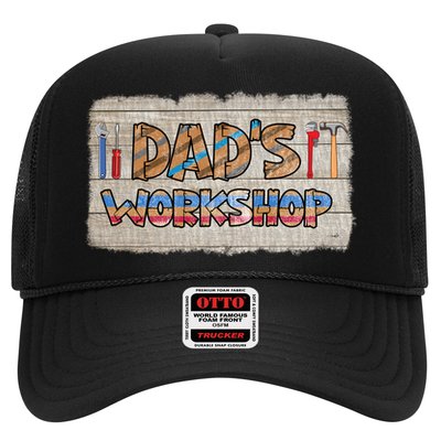 Funny Dad's Workshop Dad Tools Father's Day Trucker Hat
