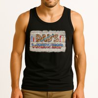 Funny Dad's Workshop Dad Tools Father's Day Tank Top