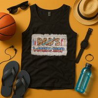 Funny Dad's Workshop Dad Tools Father's Day Tank Top