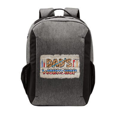Funny Dad's Workshop Dad Tools Father's Day Vector Backpack