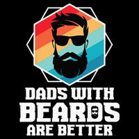 Funny Dads With Beards Are Better Dad Joke Fathers Day Impact Tech Backpack