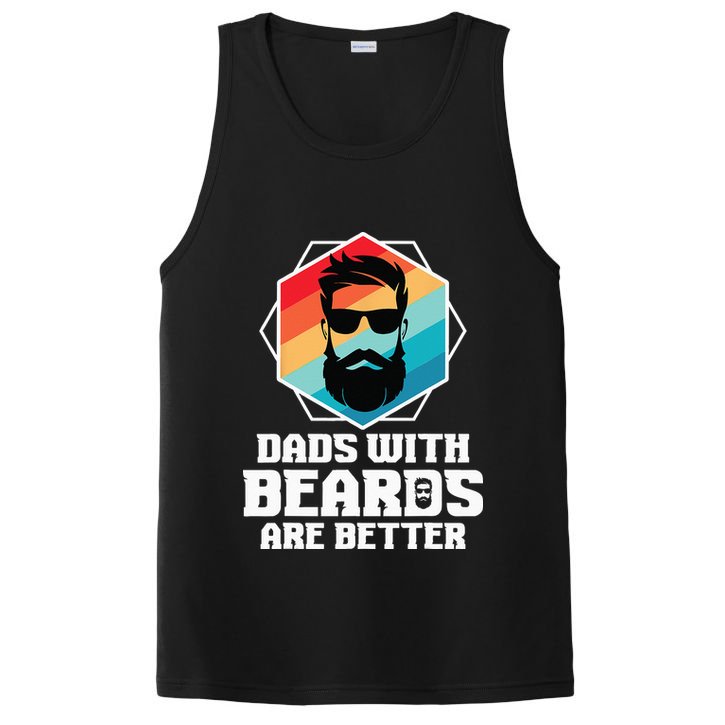 Funny Dads With Beards Are Better Dad Joke Fathers Day PosiCharge Competitor Tank