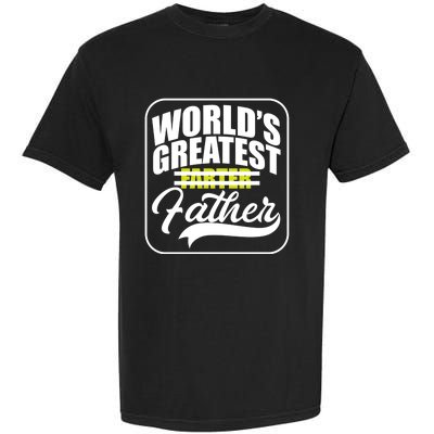 Funny Dad Worlds Greatest Farter Father Gift Garment-Dyed Heavyweight T-Shirt