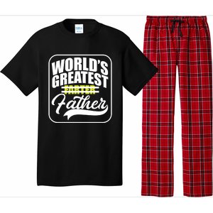 Funny Dad Worlds Greatest Farter Father Gift Pajama Set