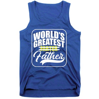 Funny Dad Worlds Greatest Farter Father Gift Tank Top