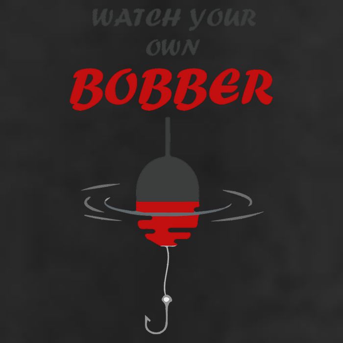 Father's Day Watch Your Own Bobber Fishing Beach Gift Adult Drive Performance Visor