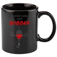 Father's Day Watch Your Own Bobber Fishing Beach Gift 11oz C Handle Ceramic Mug