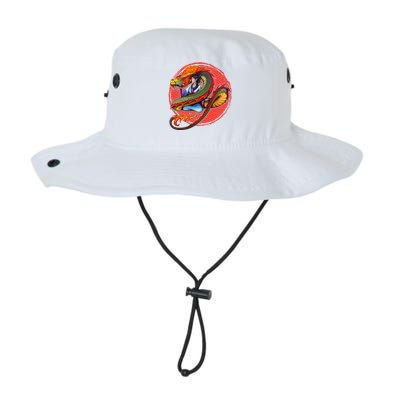 Fire Dragon Warrior Woman Legacy Cool Fit Booney Bucket Hat