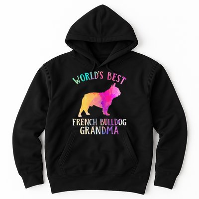 Frenchie Dog World’s Best French Bulldog Grandma Hoodie