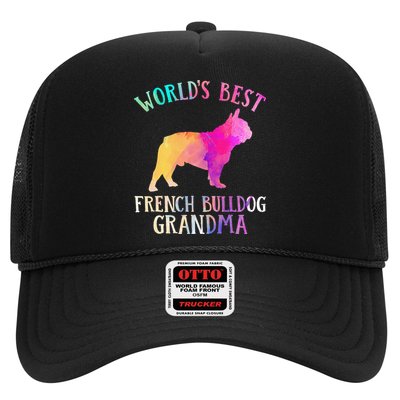 Frenchie Dog World’s Best French Bulldog Grandma Trucker Hat