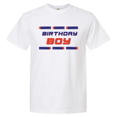 Foam Dart War Birthday Garment-Dyed Heavyweight T-Shirt