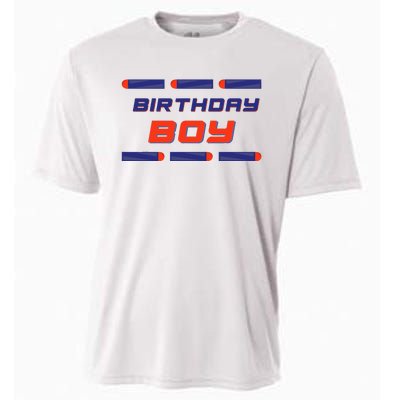 Foam Dart War Birthday Cooling Performance Crew T-Shirt