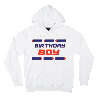 Foam Dart War Birthday Hoodie