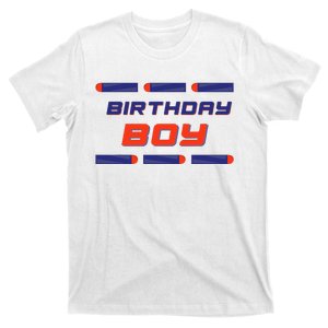 Foam Dart War Birthday T-Shirt