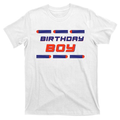 Foam Dart War Birthday T-Shirt