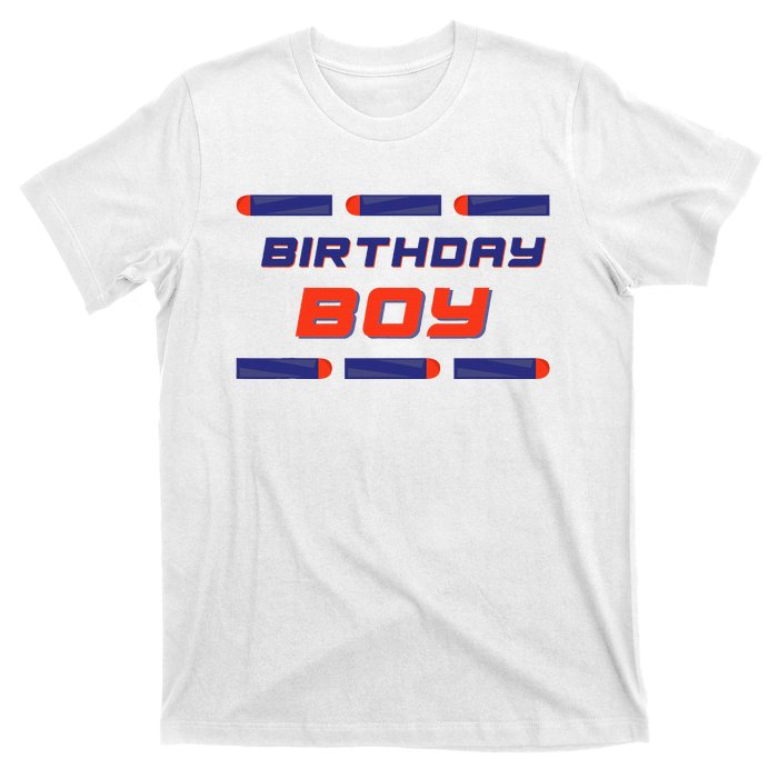 Foam Dart War Birthday T-Shirt