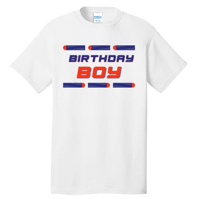 Foam Dart War Birthday Tall T-Shirt