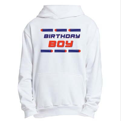 Foam Dart War Birthday Urban Pullover Hoodie