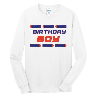 Foam Dart War Birthday Tall Long Sleeve T-Shirt