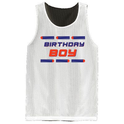 Foam Dart War Birthday Mesh Reversible Basketball Jersey Tank