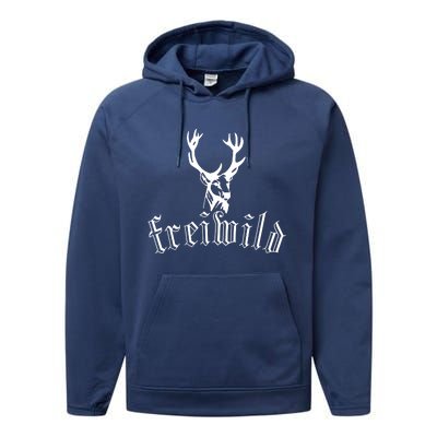 Freiwild Deer Wild Performance Fleece Hoodie