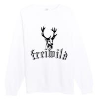 Freiwild Deer Wild Premium Crewneck Sweatshirt